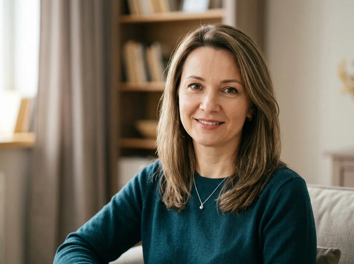 Аватар женщины Елены, 45 лет, Казань, приятное лицо, нейтральный фон